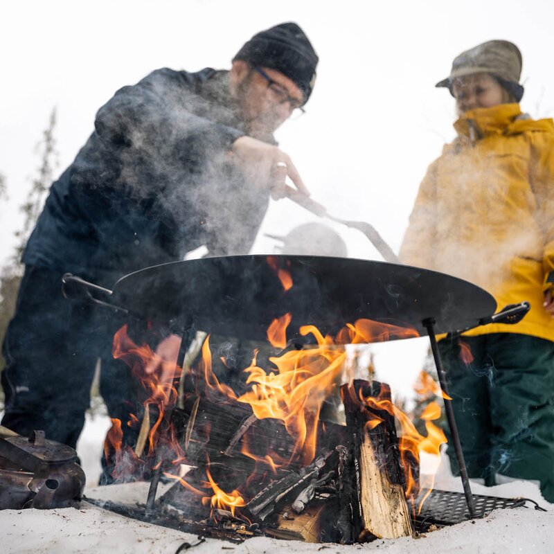 Hällmark of Sweden Stekehelle 58 cm svart