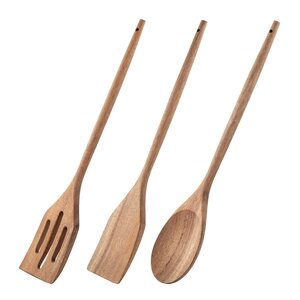 Modern House Kitchen Things redskapssett 3 deler akasie