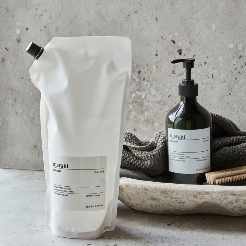 Meraki Håndsåpe refill 1000 ml linen dew