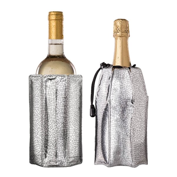 Vacu Vin Active Silver vin-champagnekjøler 23x16 cm