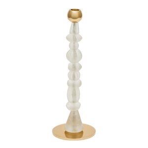 Pols Potten Beads lysestake S 34 cm hvit