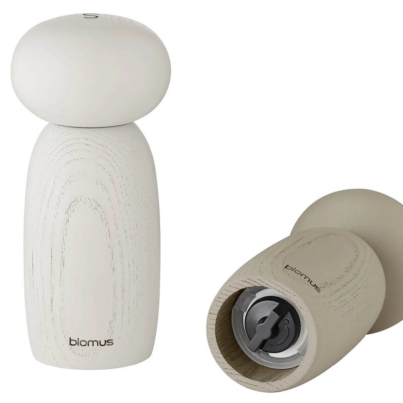 Blomus Moli salt- og pepperkvern 13 cm beige/brun