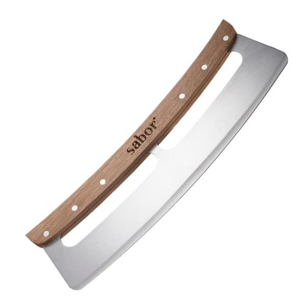 Sabor Napo pizzakutter 10 cm natur/børstet