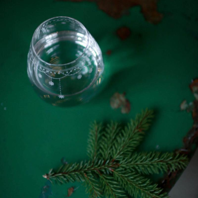 Wik & Walsøe Julemorgen vannglass 35 cl