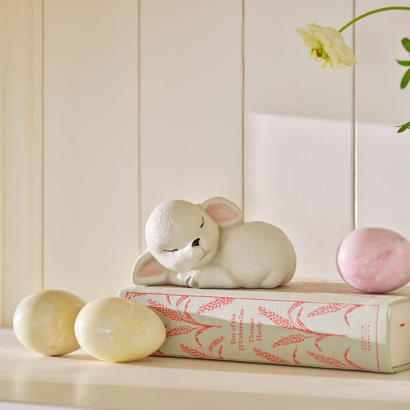 Klarborg Stort lam Lulle figur 11,5 cm