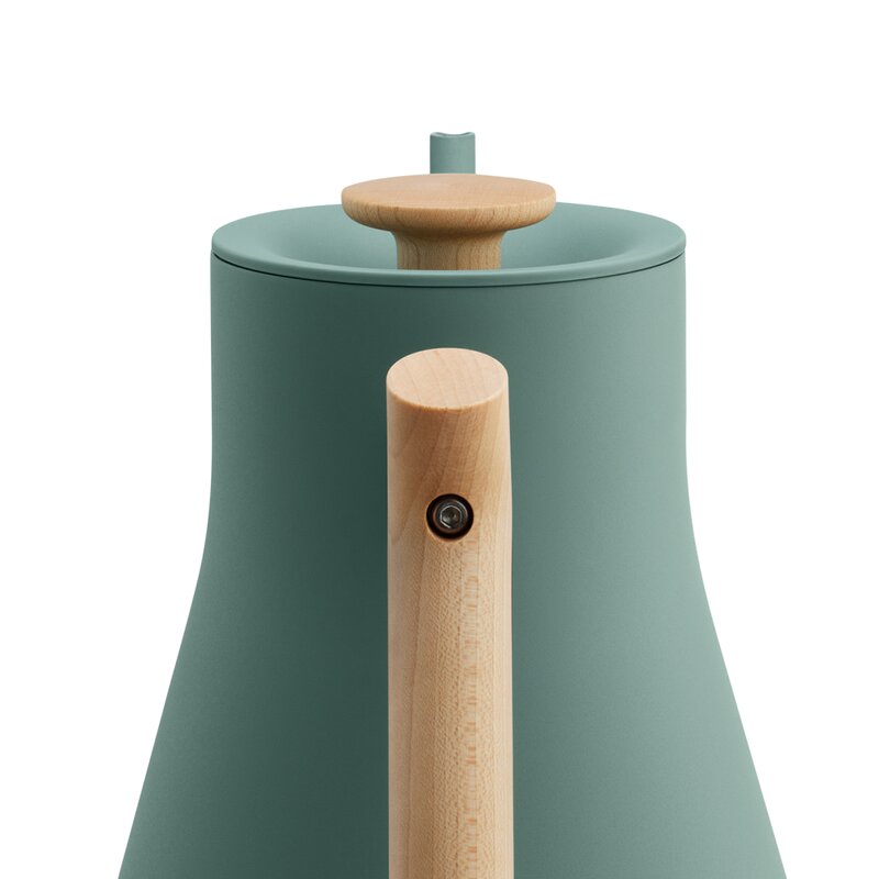 Fellow Stagg EKG Pro elektrisk vannkoker 0,9L smoke green/lønnetre