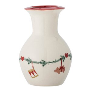 Bloomingville Yule vase 16 cm julemotiv