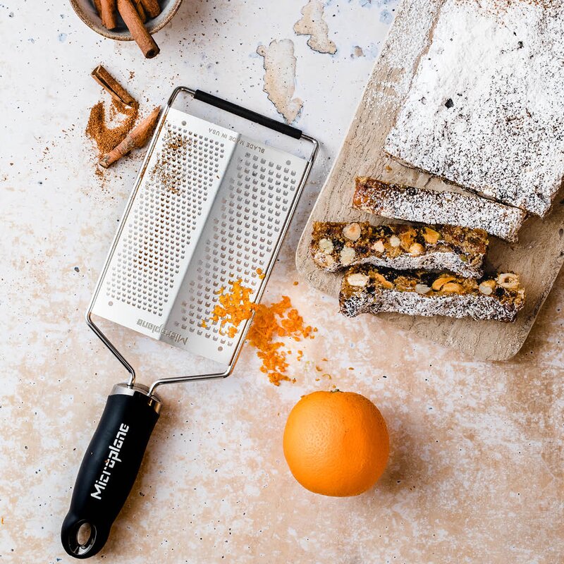 Microplane Gourmet Dual Blade rivjern dobbel fin/grov svart