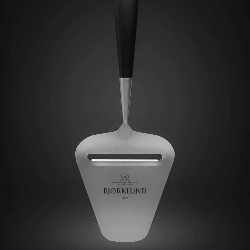 Bjørklund Amitto ostehøvel 23 cm svart