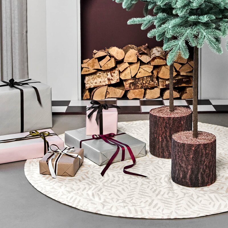 House Doctor Gift juleteppe 120 cm off-white