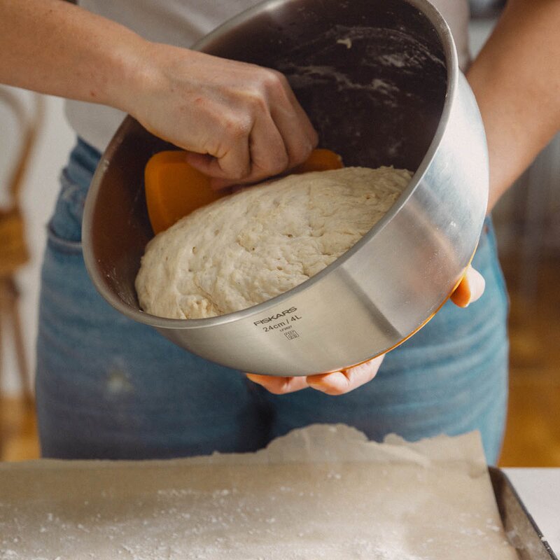 Fiskars Functional Form bakebolle 4L rustfritt stål