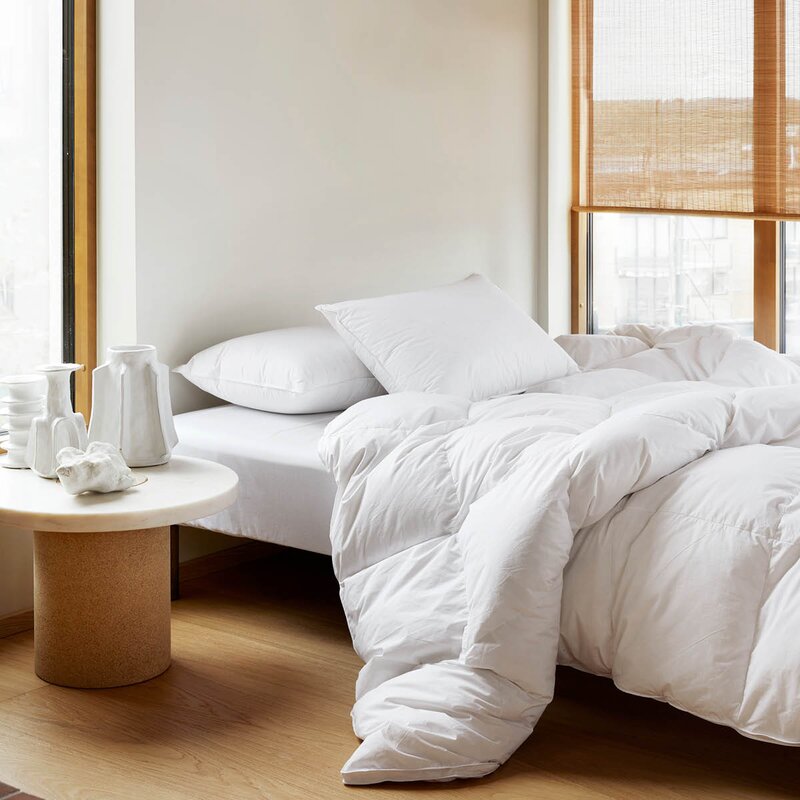 Høie Saga dundyne varm 140x200 cm hvit