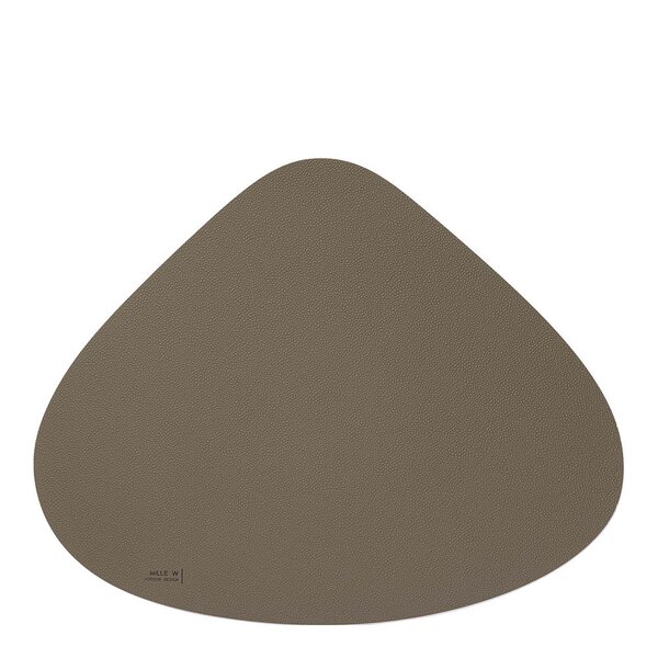 MiLLE W NORDISK DESIGN Sea Shell bordbrikke 47x37 cm grå