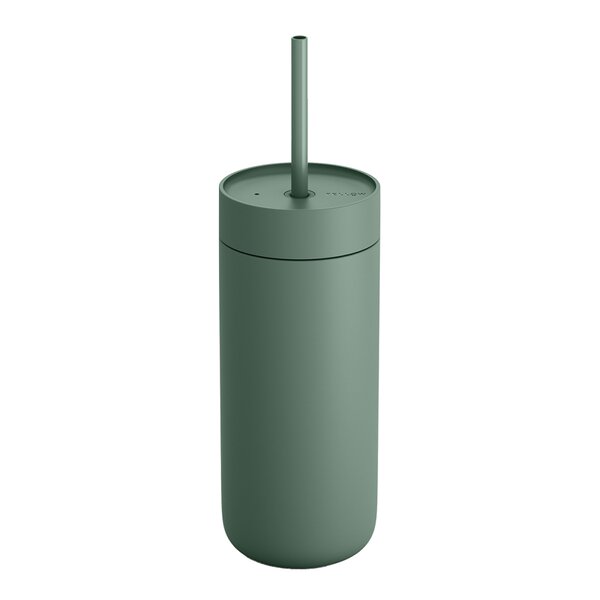 Fellow Carter Cold Desert Capsule tumbler med sugerør 475 ml smoke green