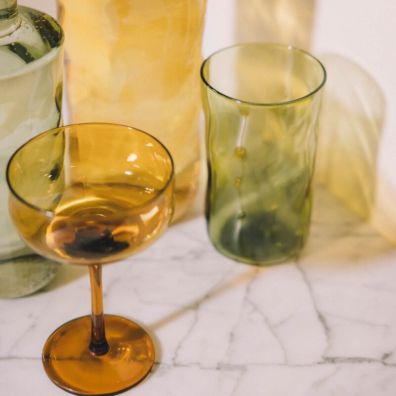 Paveau Swirl Coupe-cocktail glass 26 cl 2 stk Dune