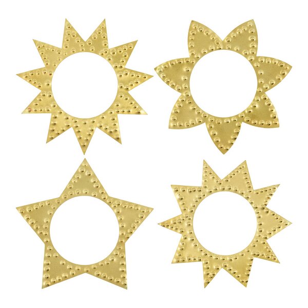 House Doctor Ring serviettringer 4 stk antikk messing