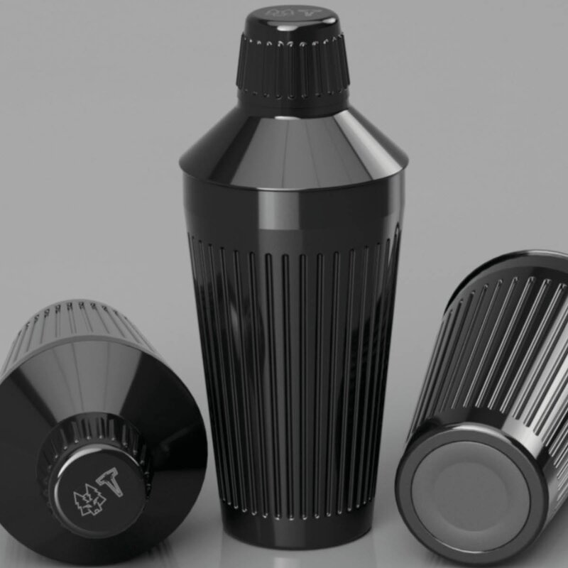 Vargen & Thor Glima barsett 3 deler 750 ml svart