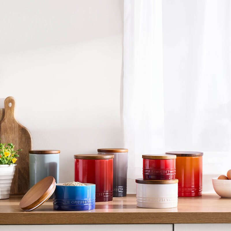 Le Creuset Signature krukke 0,77L sea salt