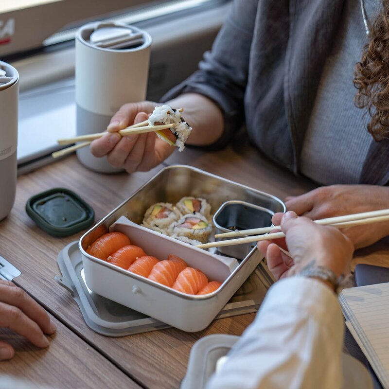 Klean Kanteen Rise Tumbler 47 cl med flipplokk tofu