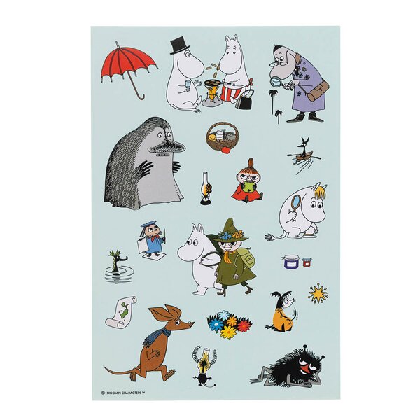 MoominArabia Mummi klistremerker Karakter 2