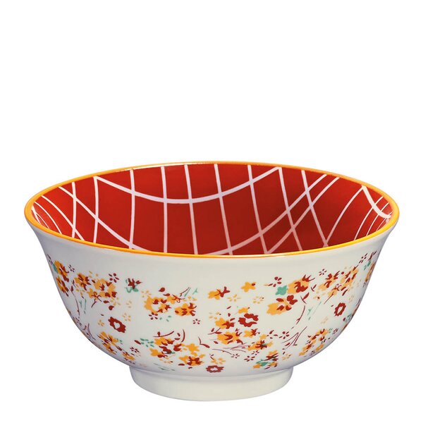 Cilio AMICI skål 85 cl 18 cm blomster