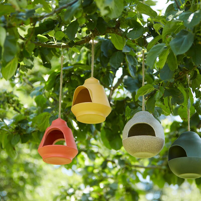 Point Virgule Fuglemater 16 cm gul oker