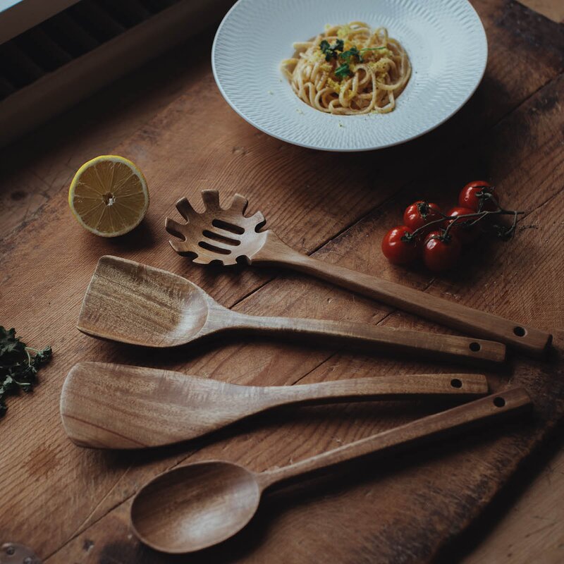 Dorre Rey redskapssett i akasietre 4 stk