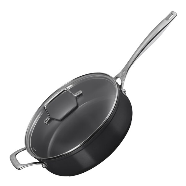 Le Creuset ENSC traktørpanne med glasslokk 4L 26 cm black