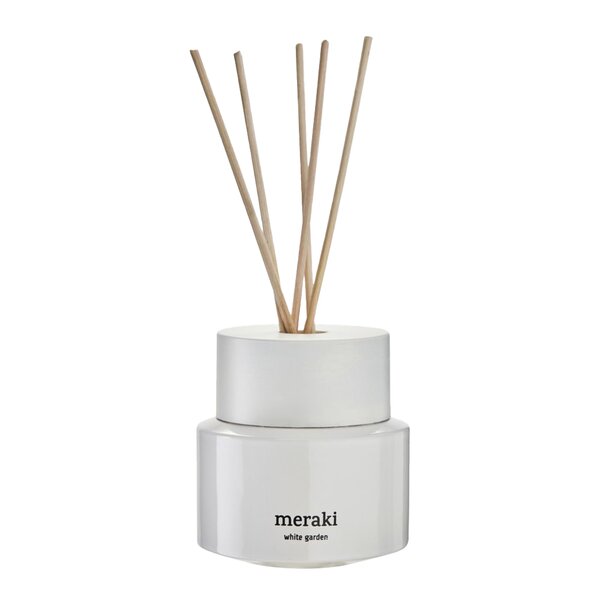 Duftpinner white garden 100 ml hvit