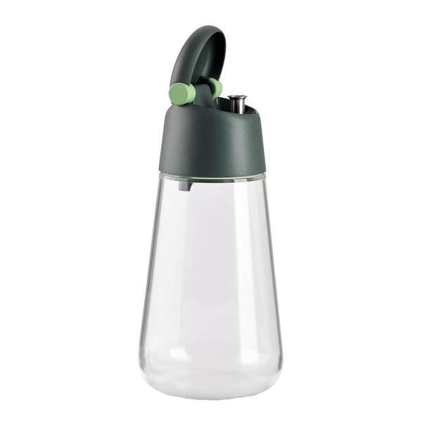 Lékué Olje- / eddikflaske 0,4 L grå/klar