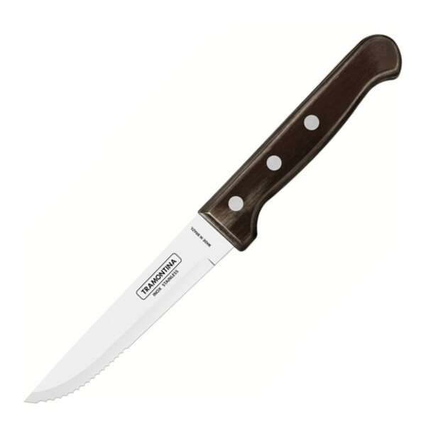 Tramontina Churrasco biffkniv jumbo 23 cm brun