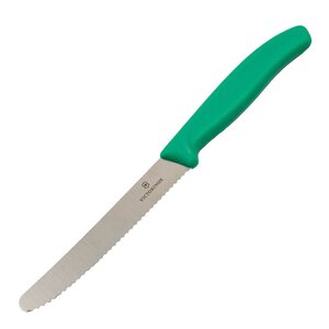 Victorinox Swiss Classic tomatkniv 11 cm grønn
