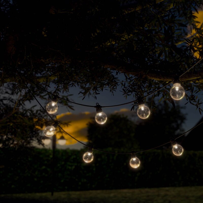 DeluxeHomeart LED lyslenke ekstrasett liten 3 m klar