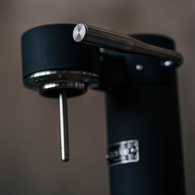 Aarke Carbonator 3 kullsyremaskin svart