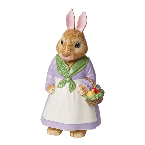 Villeroy & Boch Bunny Tales Mamma Emma kaninfigur 28 cm