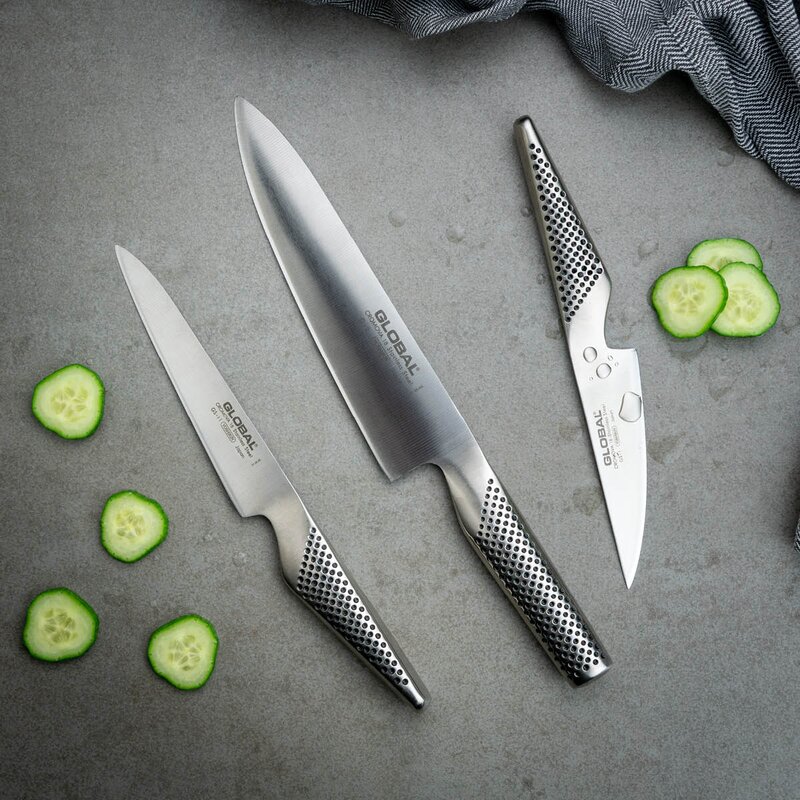 Global Classic knivsett 3 deler G-2/GS-1/GS-11