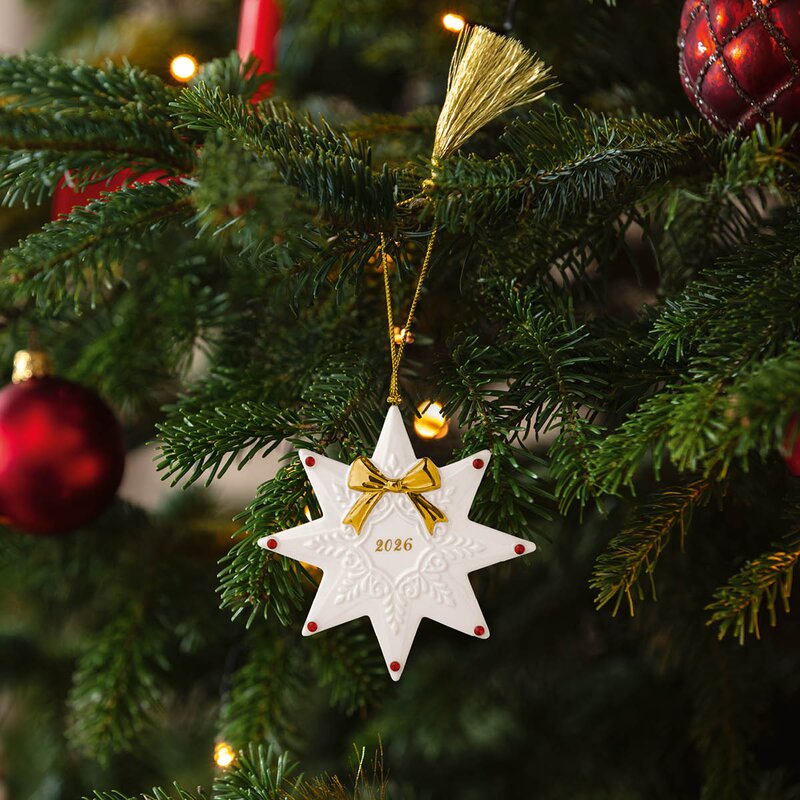 Villeroy & Boch Christmas Classic ornament stjerne 2026 gull