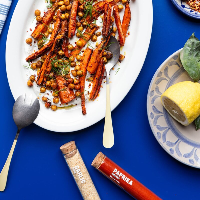 Nicolas Vahé Kryddersett 45g chilli, hvitløk, røkt paprika