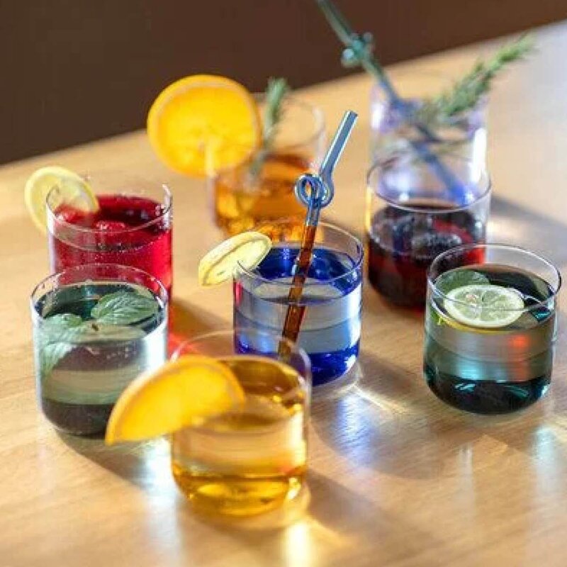 Tranquillo Rainbow glass 41 cl gul