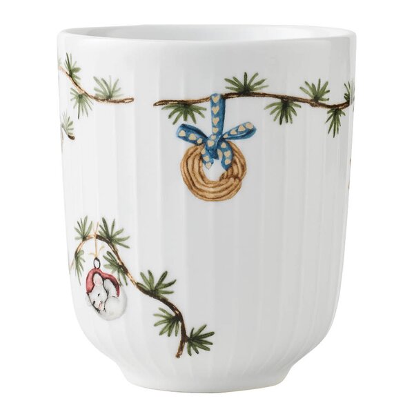 Kähler - Hammershøi Christmas termokopp 30 cl hvit