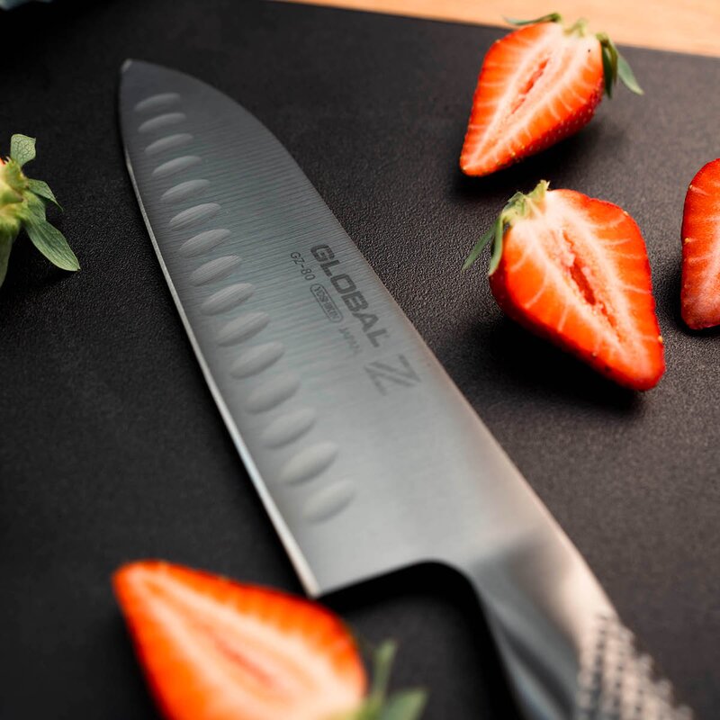 Global Global Z GZ-80 santokukniv 18 cm olivenslipt