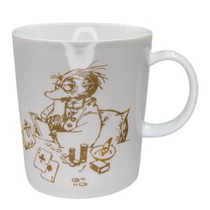Flåklypa Solan krus 33 cl Solan spiller poker beige