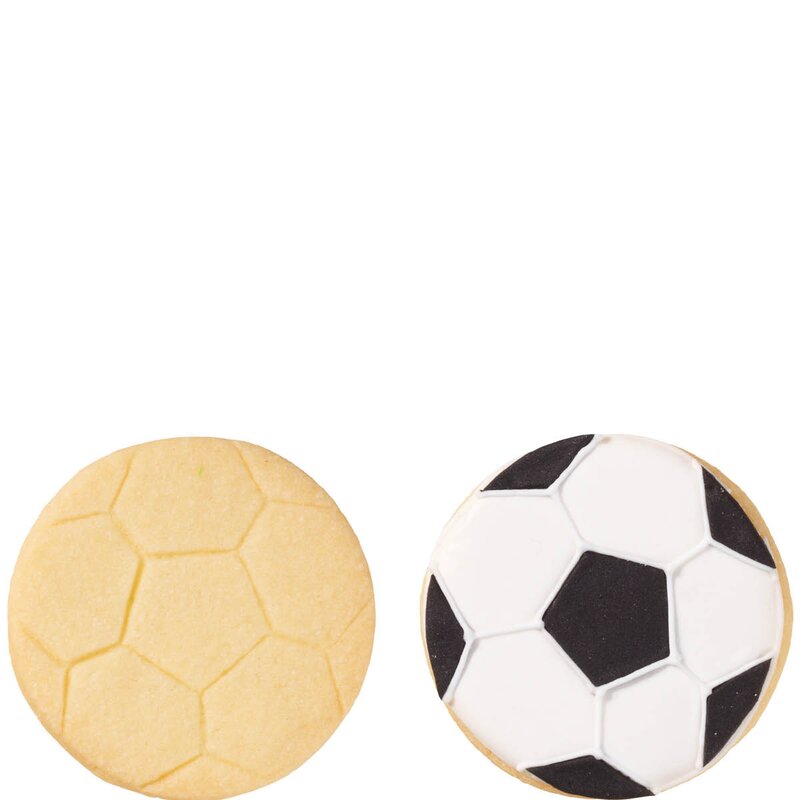 Birkmann Cookie Cutters pepperkakeform fotball 6,5 cm rustfritt stål