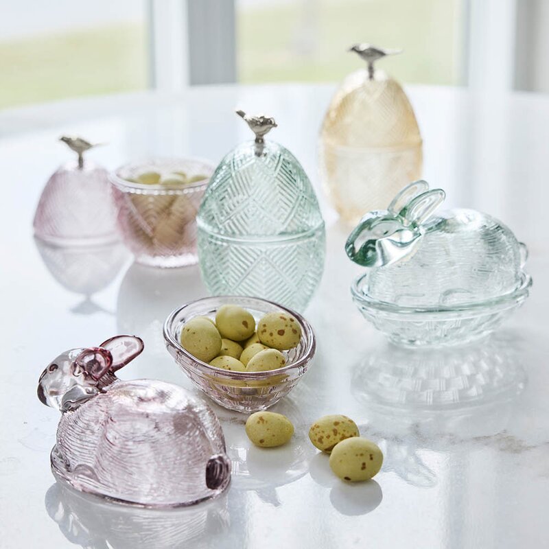 Lene Bjerre Bunnia bonbonniere kanin 9,8 cm lysegrønn