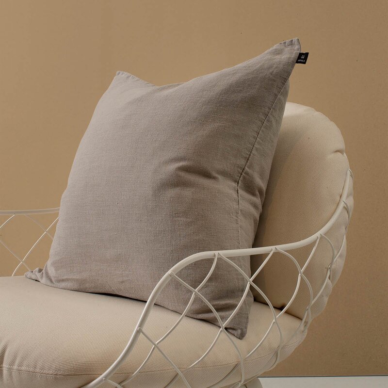 Himla Sunshine putetrekk lin 50x50 cm natural