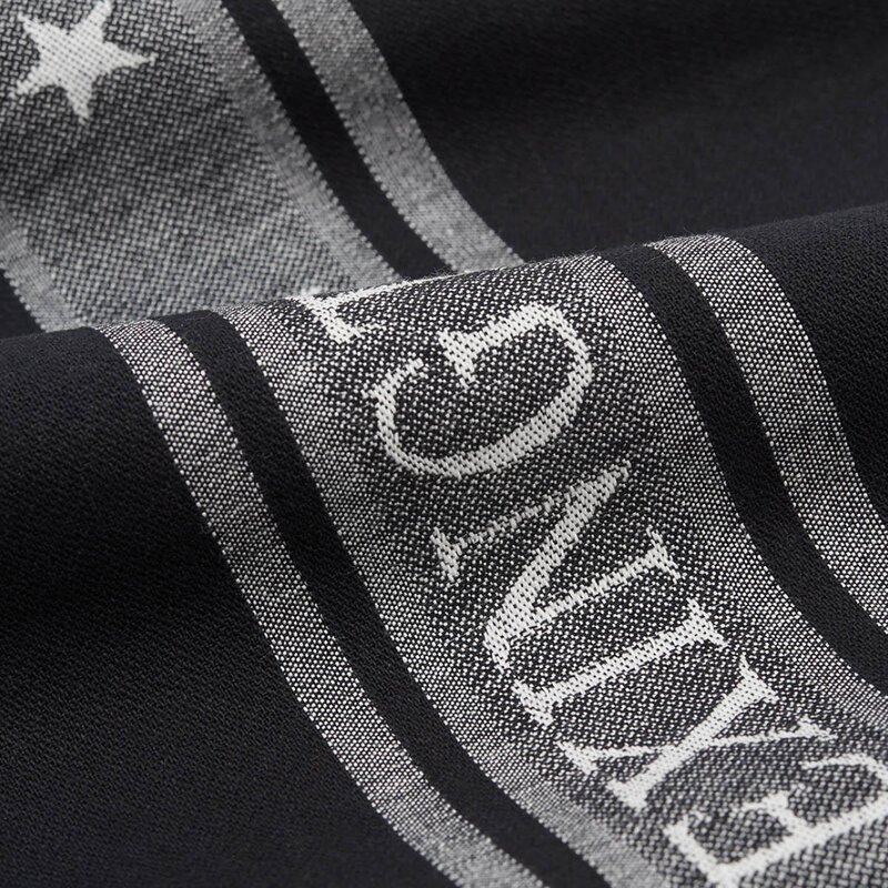 Lexington Icons star kjøkkenhåndkle 50x70 cm svart/hvit