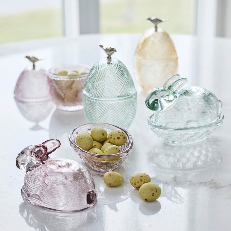 Lene Bjerre Bunnia bonbonniere kanin 9,8 cm dusty rose