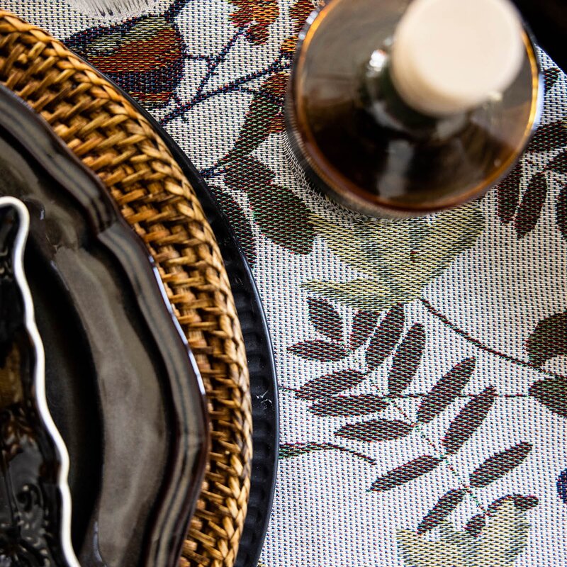 Ekelund Fåglabäck bordløper 35x120 cm brun