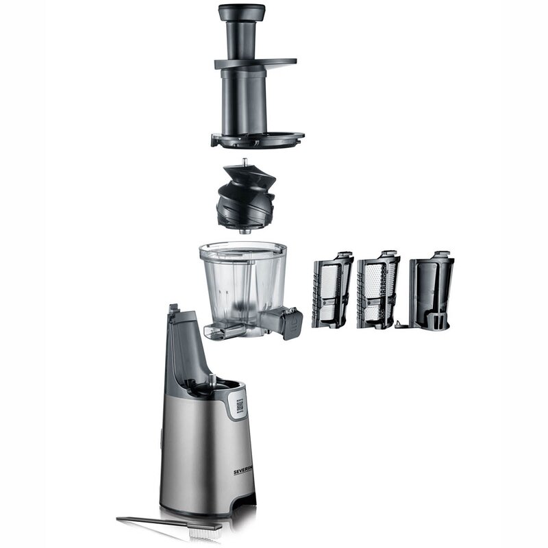 Severin Slow Juicer med sorbetfunksjon ES3571 150W grå/sølv