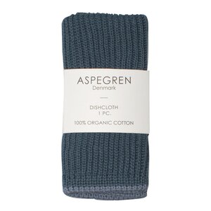 Aspegren Ripple kjøkkenklut strikket 26x26 cm navy blue